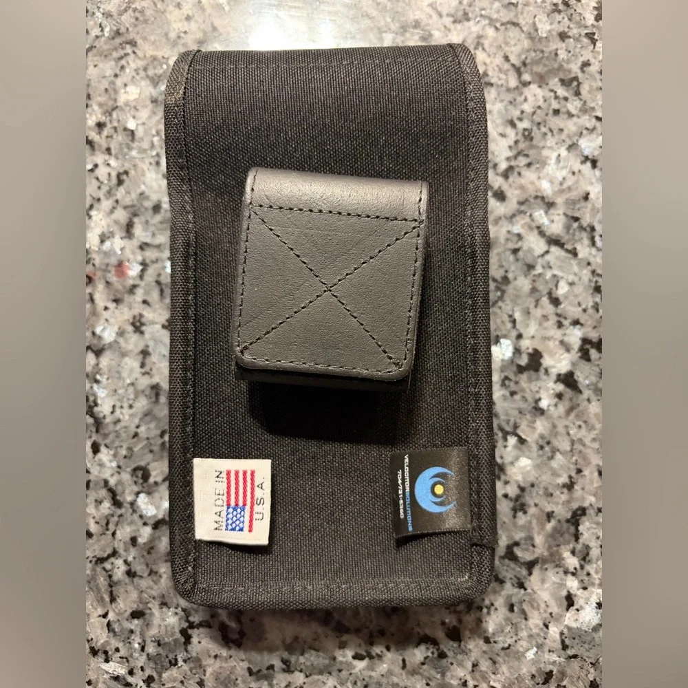 Sleek Black Phone Holster